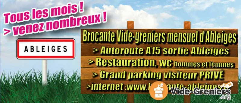 Brocante-Vide Greniers d'Ableiges 95