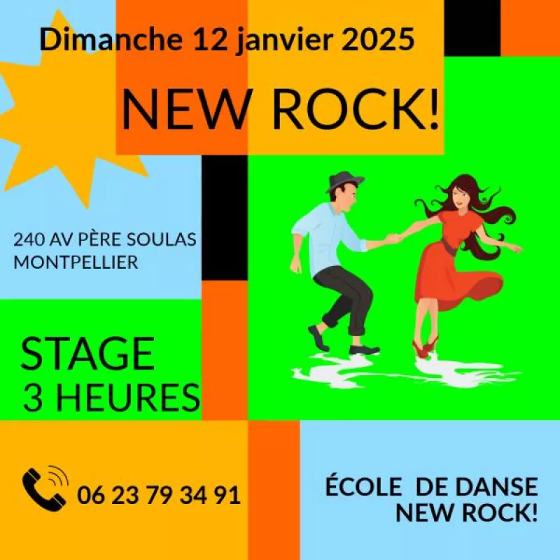 Stage Initiation Danse New Rock 