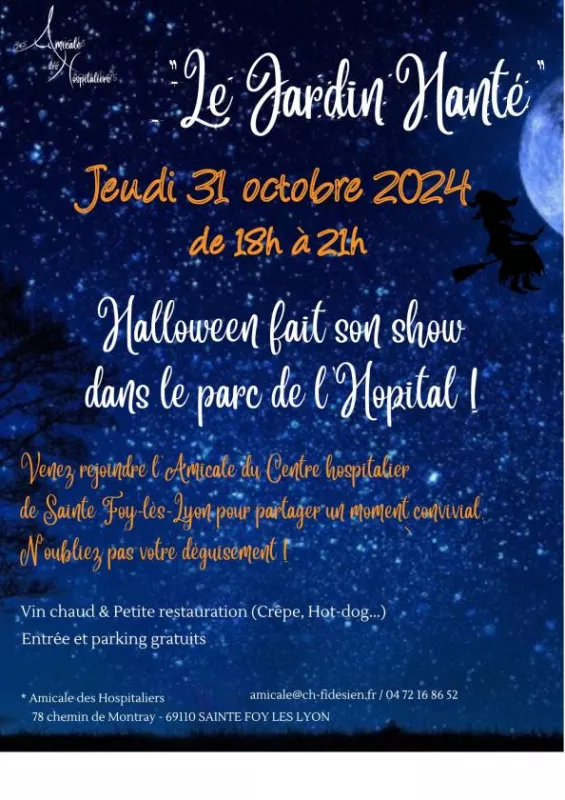 Halloween-le Jardin Hanté