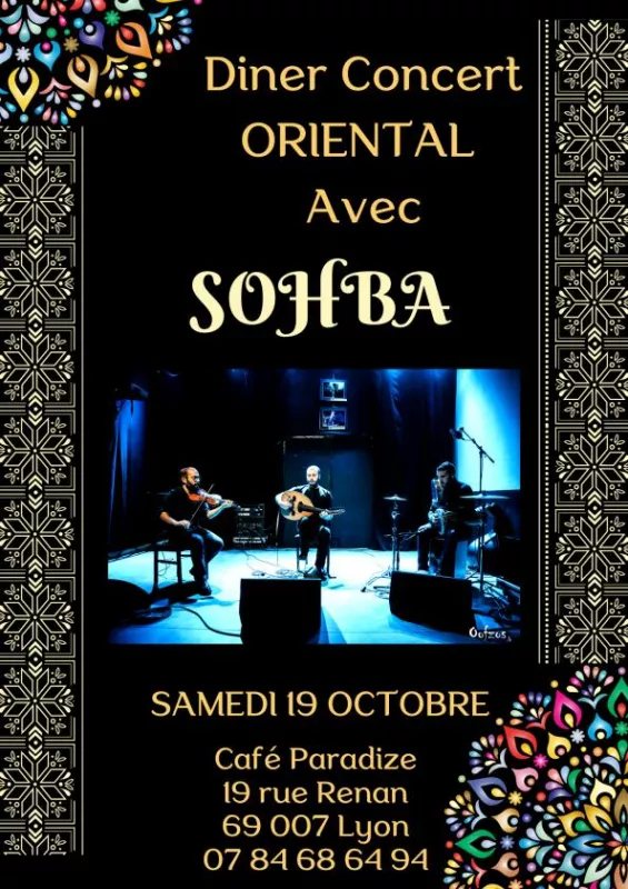 Concert Oriental Trio Sohba