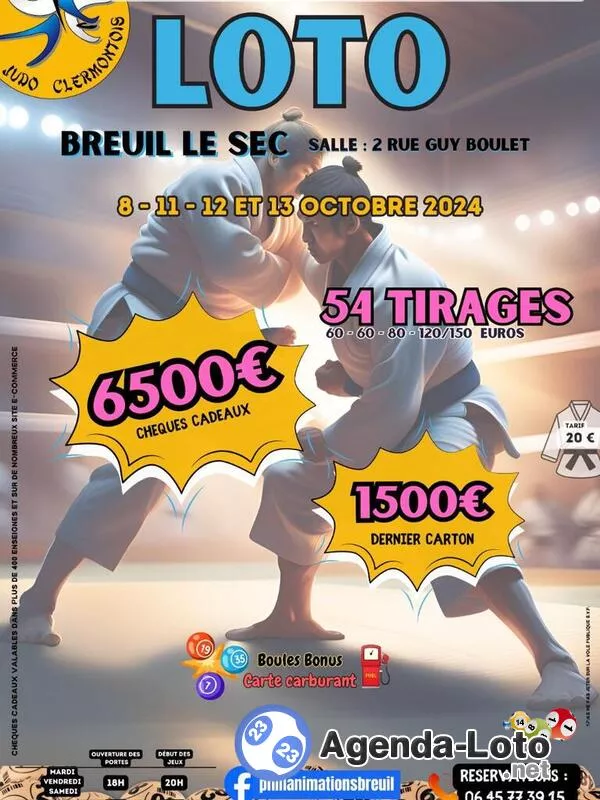 Loto Breuil Judo Clermontois