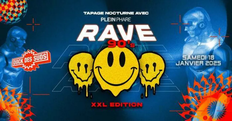 Rave 90'S Xxl