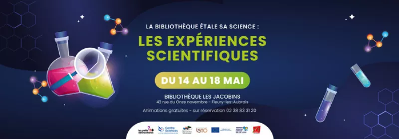 La Bibliothèque Étale Sa Science : les Expériences Scientifiques