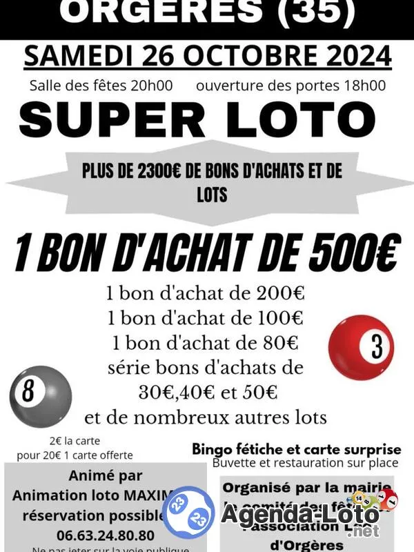 Super Loto Animé par Loto Maxime35