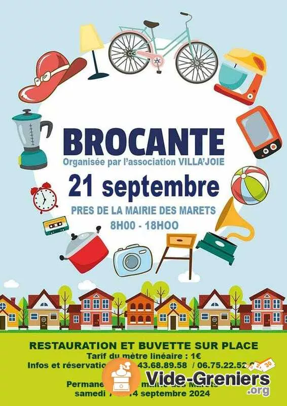 Brocante les Marets (Mairie)