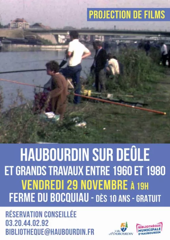 Haubourdin sur Deûle et Grands Travaux, entre 1960