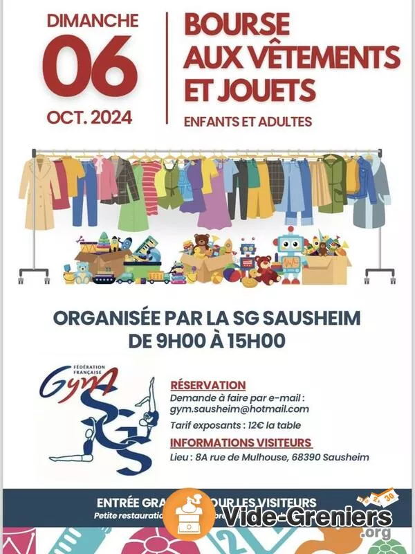 Bourse Vetements et Jouets-Sg Sausheim