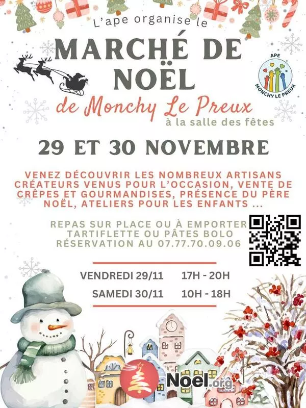 Marché de Noël de Monchy le Preux