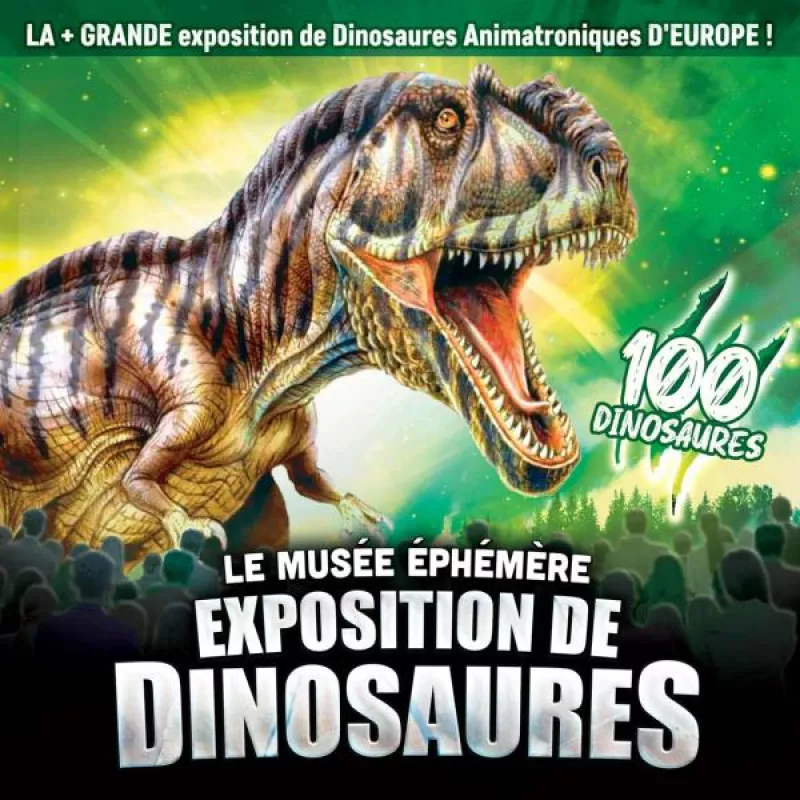 Le Musée Éphémère®Des Dinosaures-Tour 2025