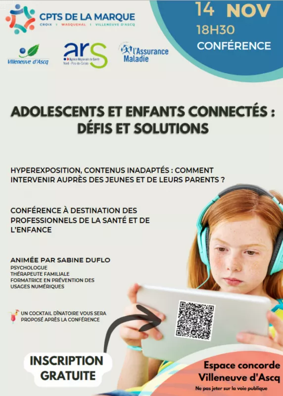 Conférence : Adolescents et Enfants Connectés – Défis et Solutions