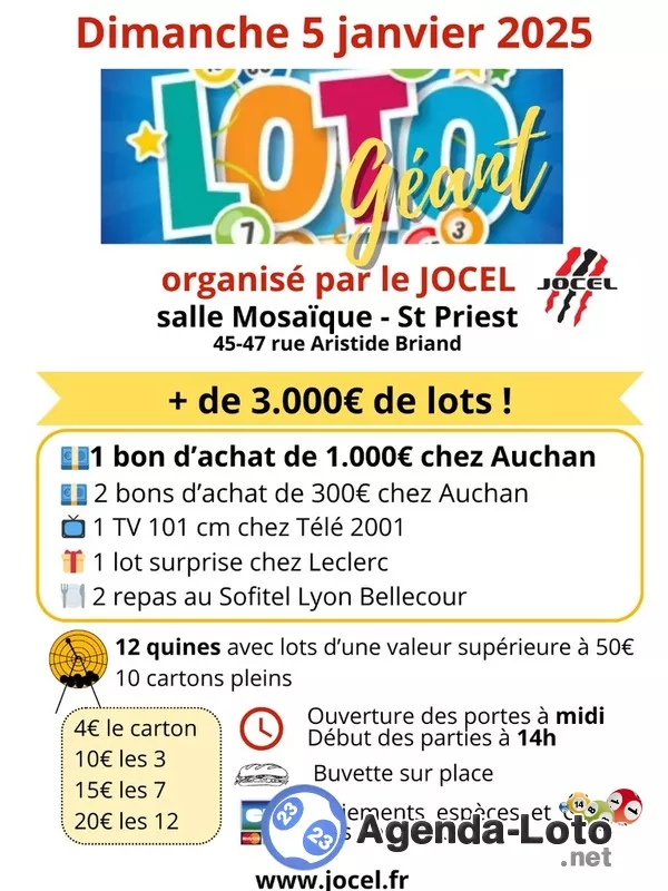 Loto Géant du Jocel