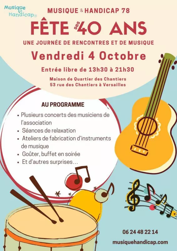 Musique & Handicap 78 Fête Ses 40 Ans 