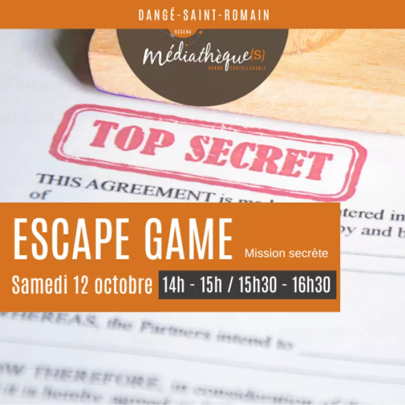 Escape Game : Mission Secrète