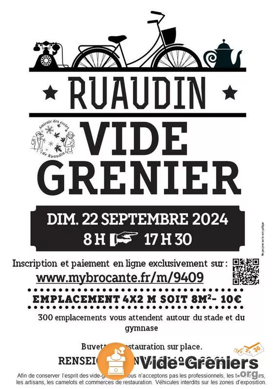 Vide Grenier Ruaudin 2024