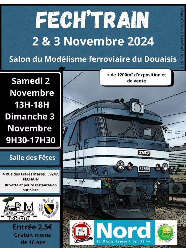 Fech'Train 2024 : Salon du Modélisme Ferroviaire