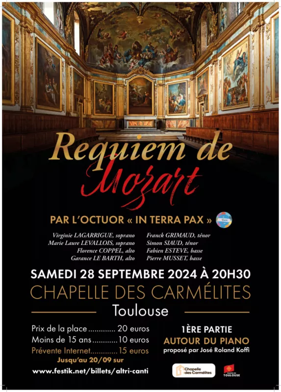 Le Requiem de Mozart par l'Octuor «et In Terra Pax»