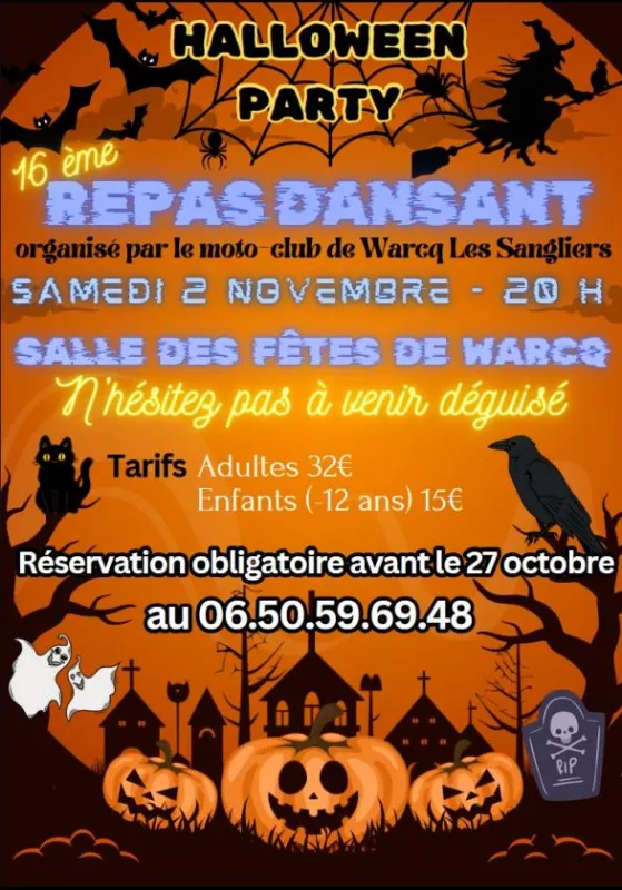 Repas Dansant D'halloween