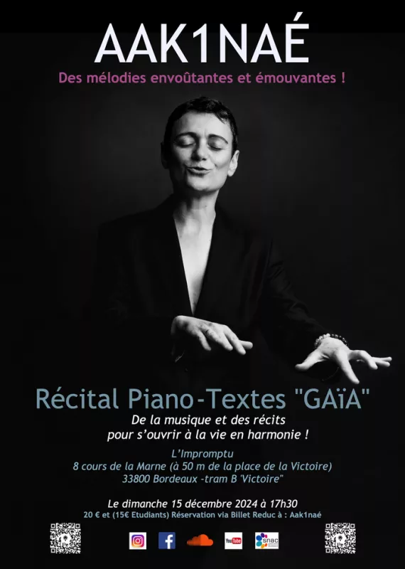 Récital Piano-Textes «Gaïa» Aak1Naé