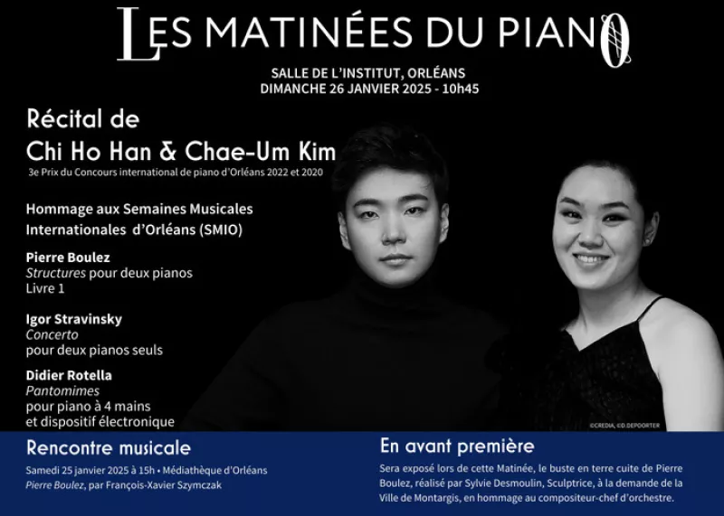 Matinée du Piano par Chae-Um Kim & Chi Ho Han