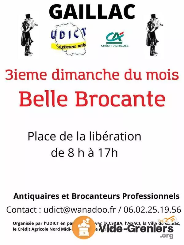 Belle Brocante Mensuelle a Gaillac