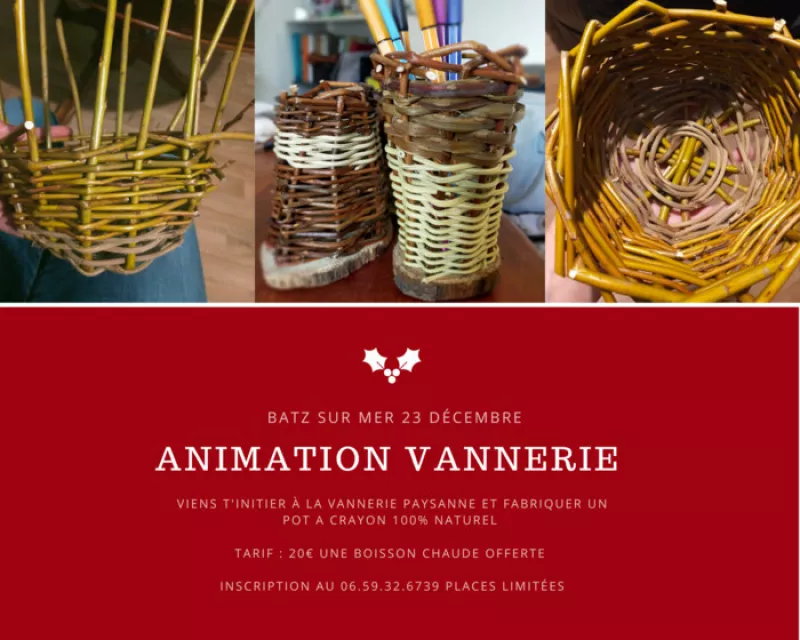 Animation Vannerie Paysanne