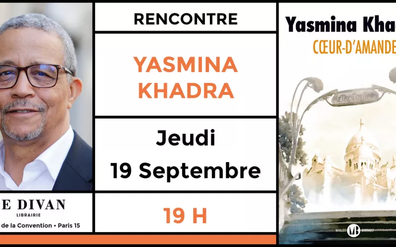 Rencontre Littérature avec Yasmina Khadra au Divan