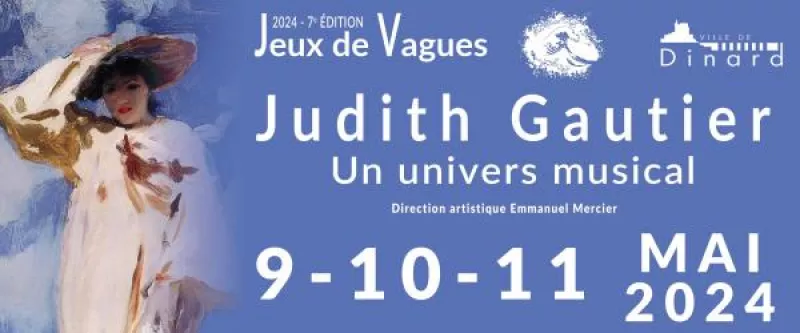 Festival Jeux de Vagues Conscacré à Judith Gautier