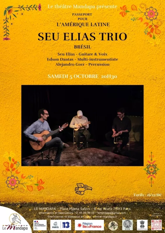 Seu Elias Trio-Musique Brésilienne