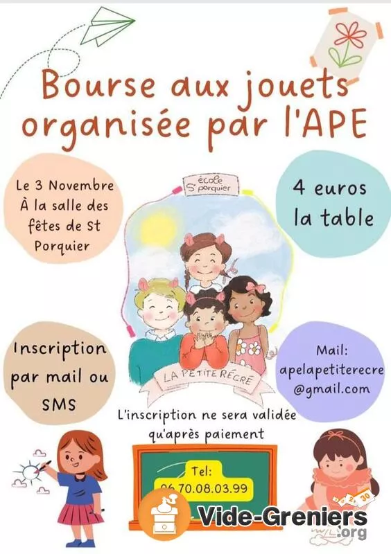 Bourse Aux Jouets de l'Ape