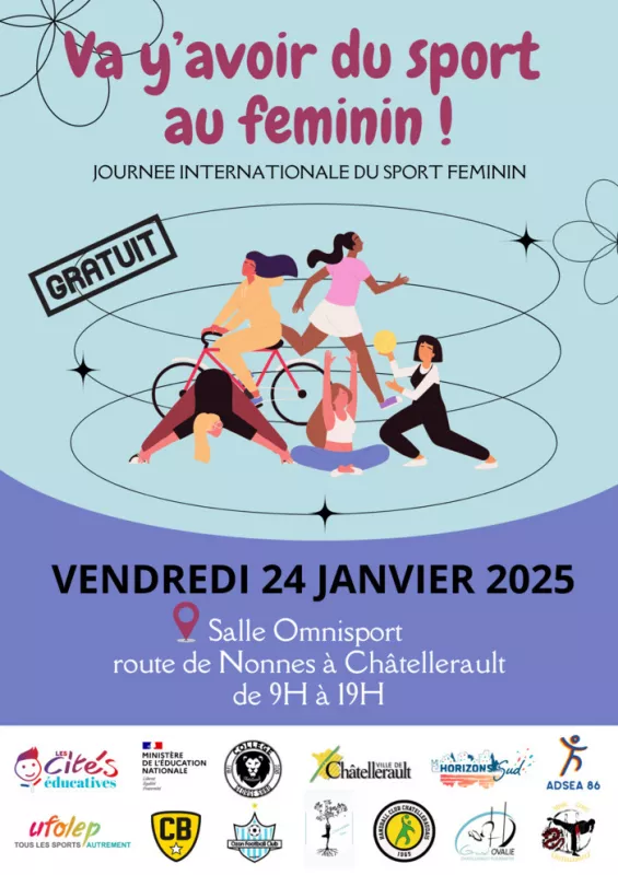 Journée Internationale du Sport au Féminin