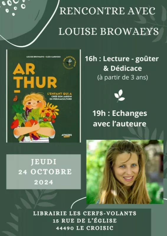 Lecture-Goûter et Dédicace de Louise Browaeys