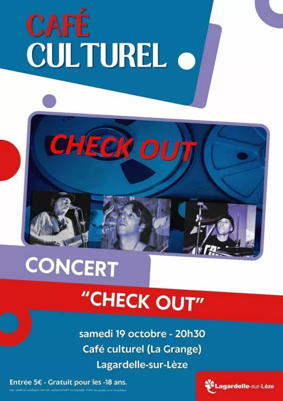 Concert «Check Out» au Café Culturel