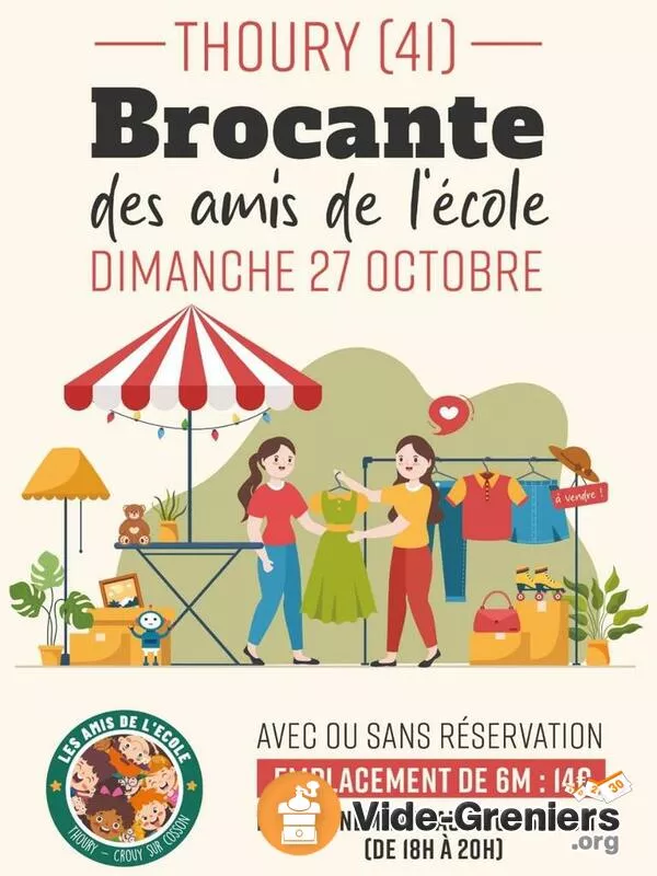 Brocante des Amis de l'École