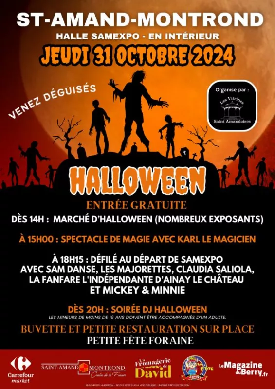 Halloween à Saint-Amand-Montrond