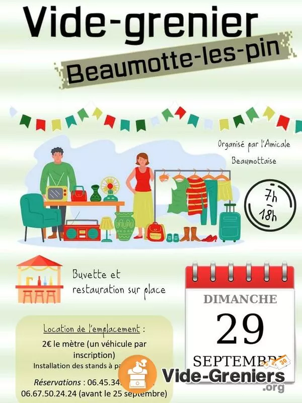 Vide-Grenier à Beaumotte les Pin