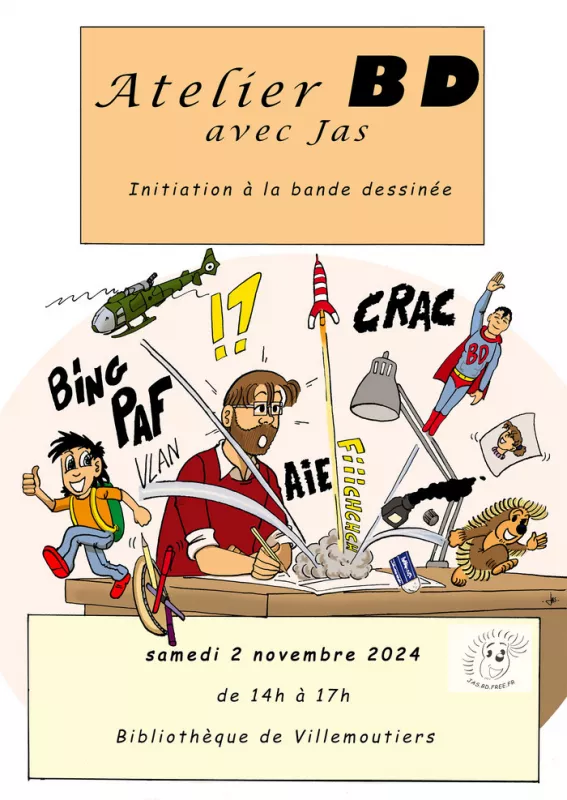 Atelier BD avec Jas