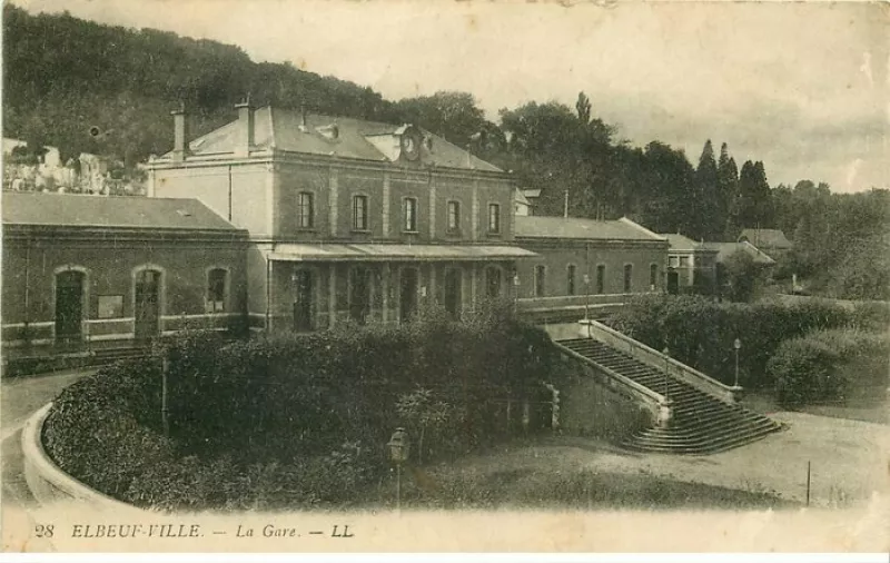 Exposition sur l'Ancienne Gare d'Elbeuf-Ville