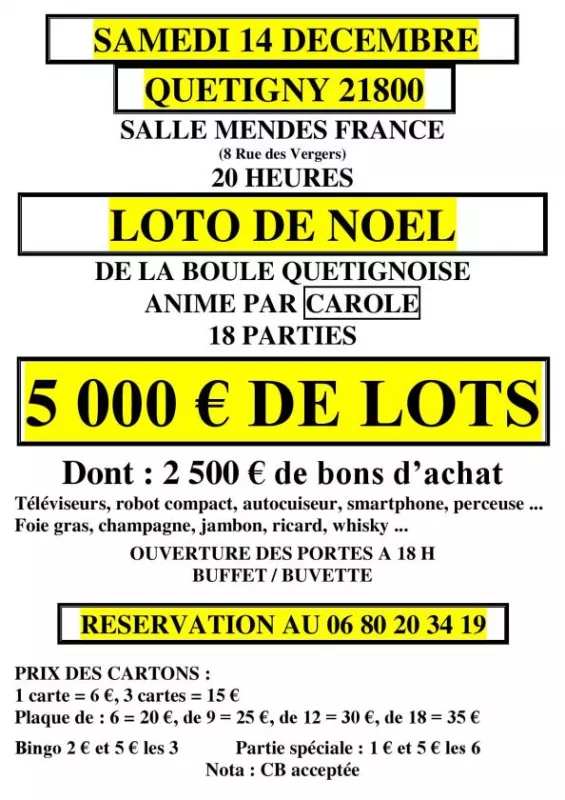 Loto de Noël