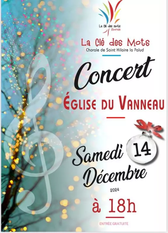 Concert Chorale «la Clé des Mots»