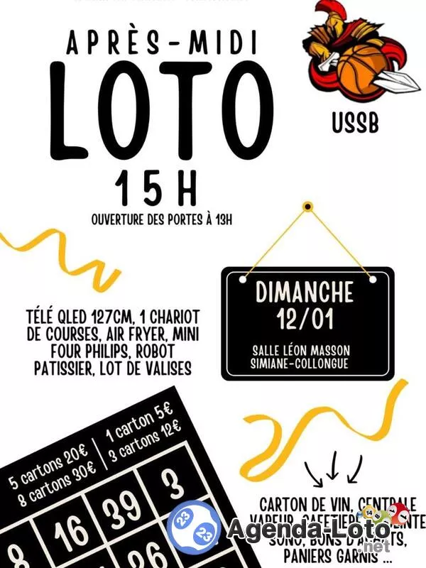 Loto de l'Ussb (Basket)