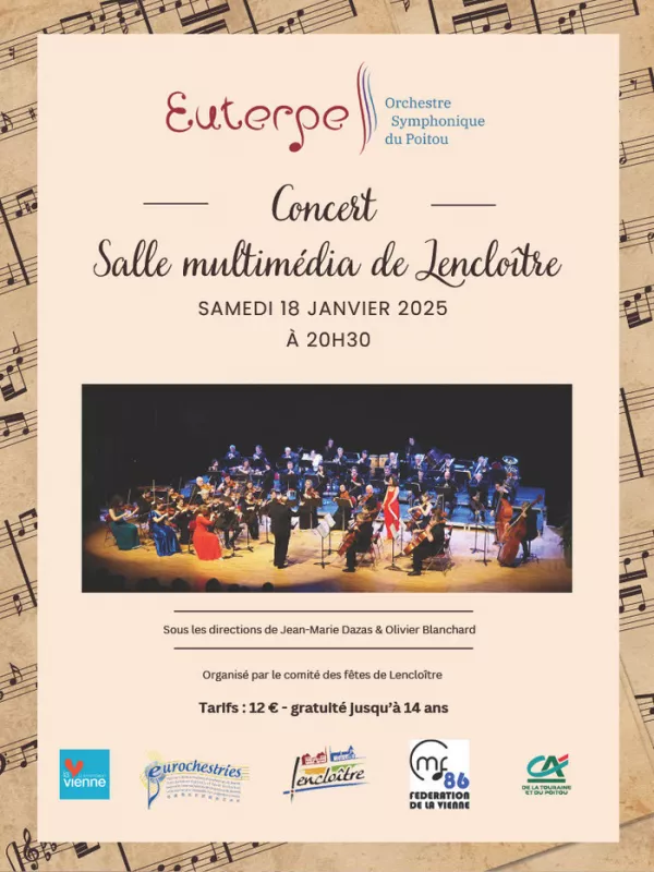 Concert Euterpe-Orchestre Symphonique du Poitou