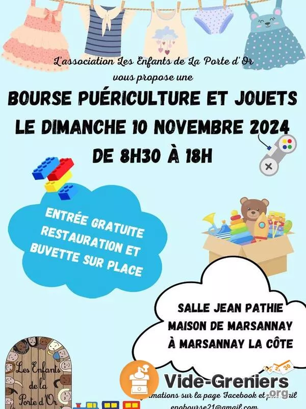 Bourse Puériculture et Jouets