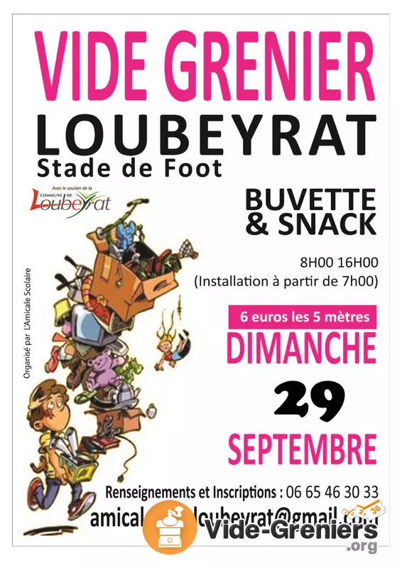 Vide Grenier Loubeyrat