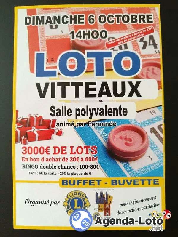 Loto a Vitteaux