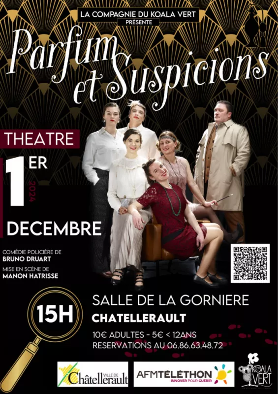 Pièce de Théâtre «Parfum et Suspicions»