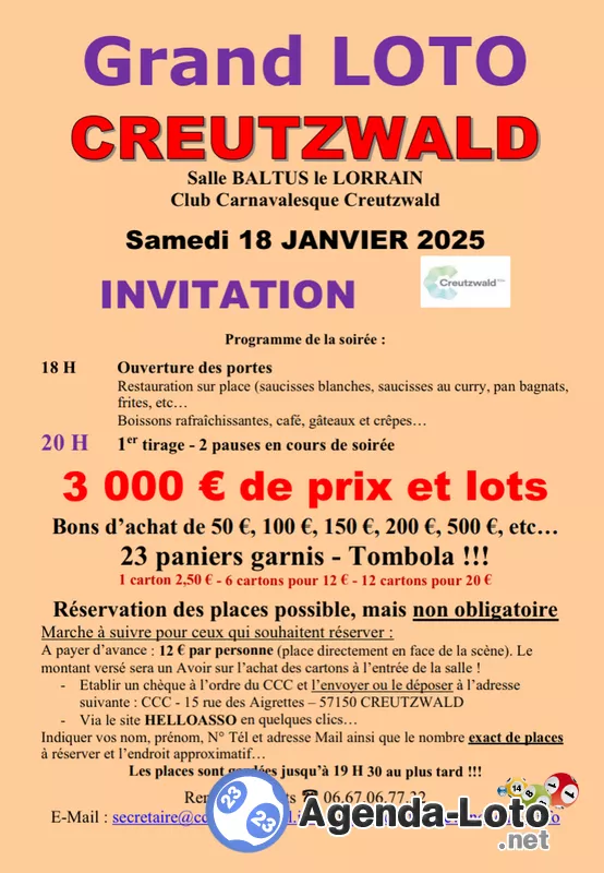 Grand Loto à Creutzwald