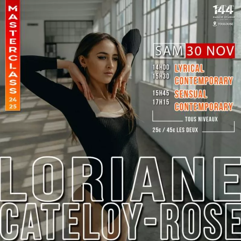 Masterclass en Contemporary avec Loriane Cateloy