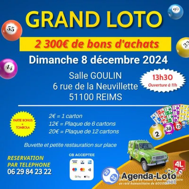 Grand Loto Humanitaire 4L Trophy