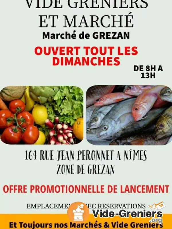 Marché de Grézan