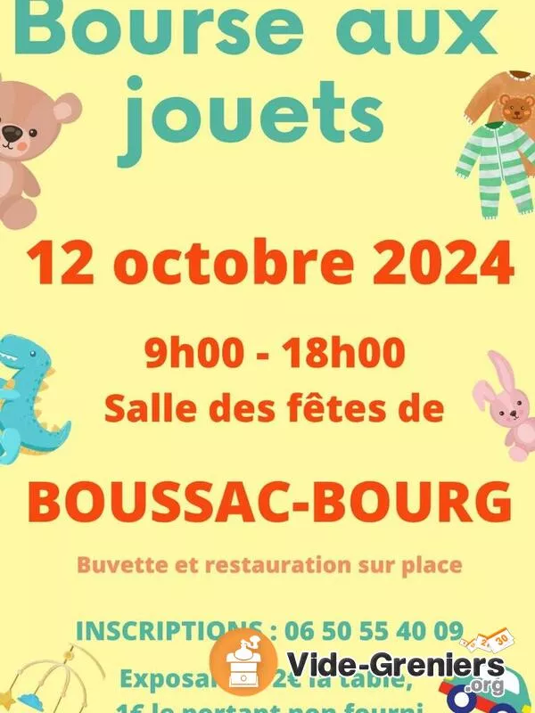 Bourse Jouets,Vêtements,Puériculture